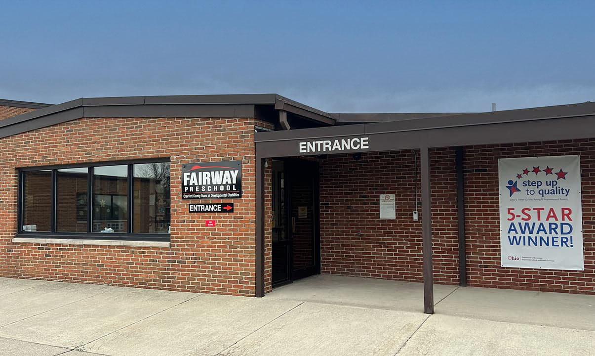Fairway School building entrance